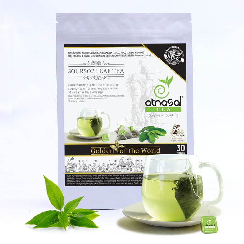 Soursop Leaf Tea (30 Tea Bags) - atnasal Private Limited